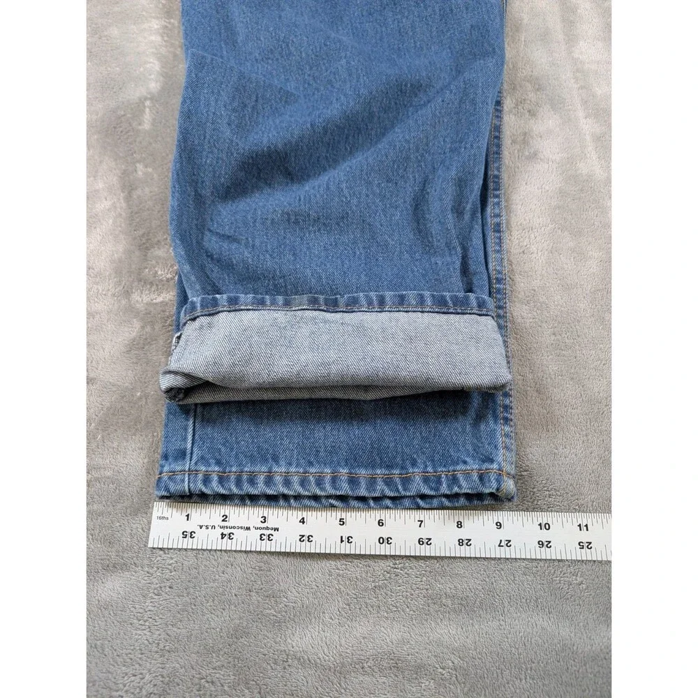 Levi’s 550 Jeans Men’s 44x30 Blue Denim Relaxed Fit Casual Minimalist